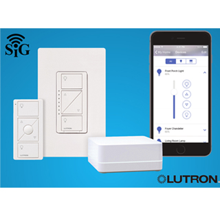 Lutron P-BDG-PKG1W Caséta Kit