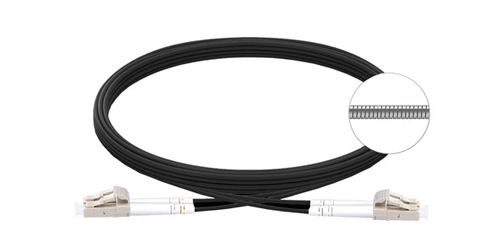 Armored fiber patch cord